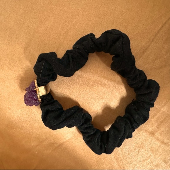 Amethyst Hair Scrunchie - Picture 2 of 2